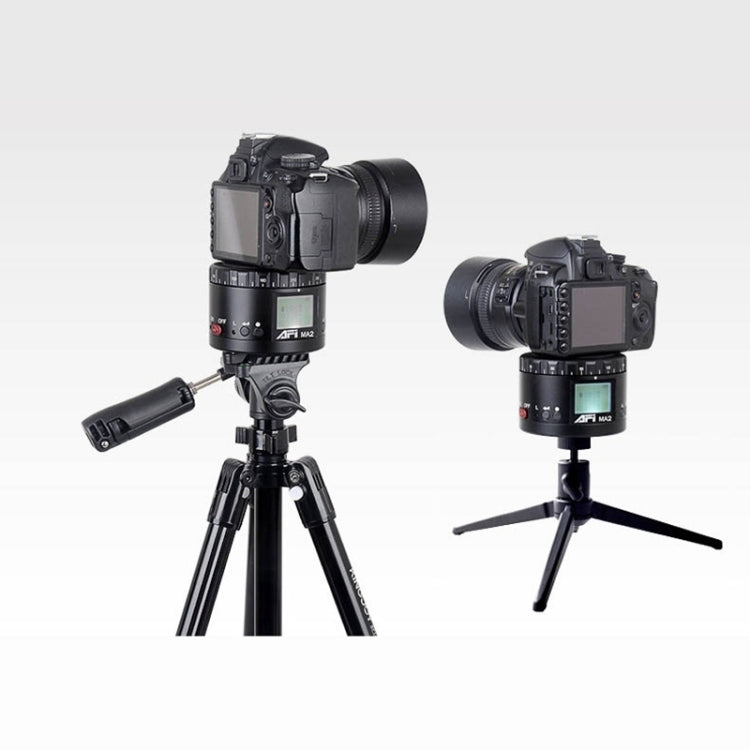 MA2 360 Degree Rotation Delayed Star Photography LCD Camera Mount for SLR & Digital Cameras with Time-lapse Photography (Black)