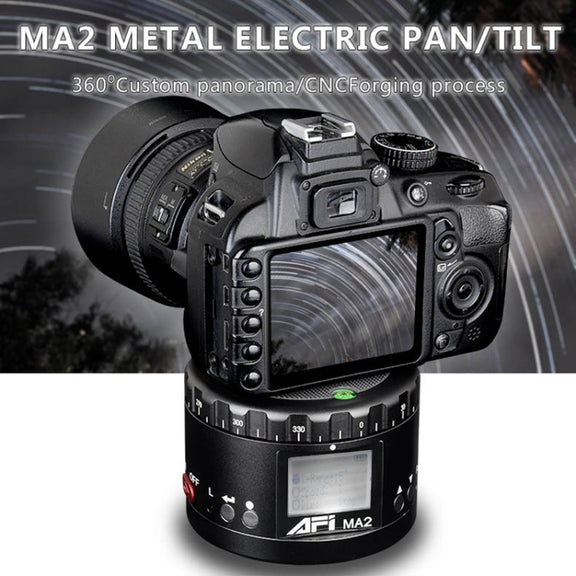 MA2 360 Degree Rotation Delayed Star Photography LCD Camera Mount for SLR & Digital Cameras with Time-lapse Photography (Black)