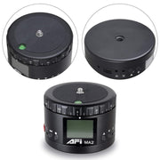 MA2 360 Degree Rotation Delayed Star Photography LCD Camera Mount for SLR & Digital Cameras with Time-lapse Photography (Black)