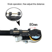 Kingjoy VX-600D Aluminium Alloy Camera Big Foot Wheel Tripod Pulley Base