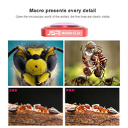 JSR 3 in 1 CR Super Wide Angle Lens 12.5X Macro Lens + CPL Lens Filter Set for DJI OSMO Pocket