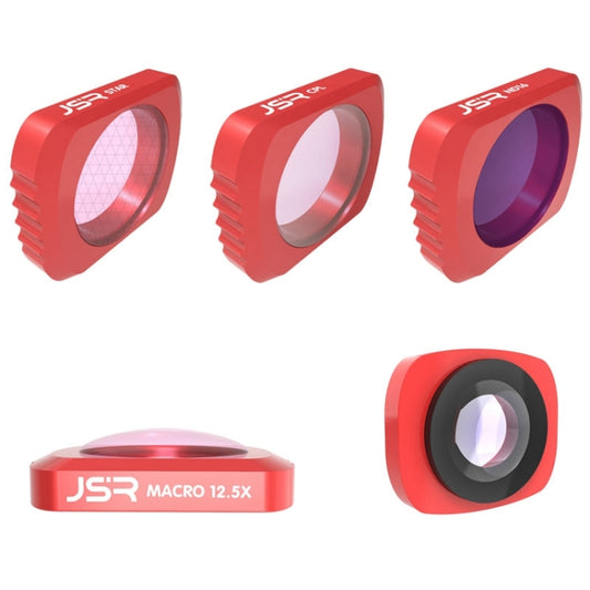 JSR 5 in 1 CR Super Wide Angle Lens 12.5X Macro Lens + CPL Lens + Star + ND16 Lens Filter Set for DJI OSMO Pocket - free shipping - PMC Jewellery - Order now!