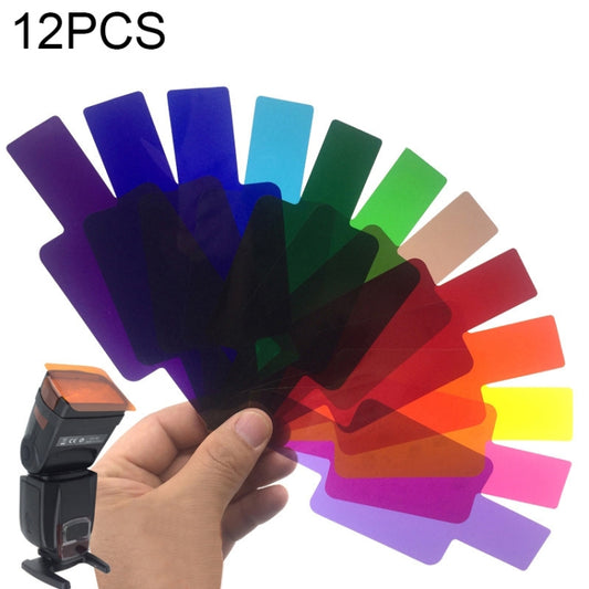 12 PCS SiGi SG120 12-color Filter Set Camera Top Flash Accessories Temperature Filter - free shipping - PMC Jewellery - Order now!