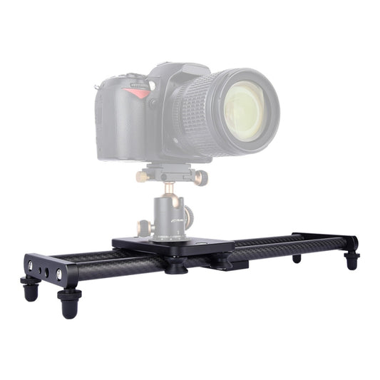 YELANGU L40T 40cm Carbon Fiber Slide Rail Track for SLR Cameras / Video Cameras (Black) - free shipping - PMC Jewellery - Order now!