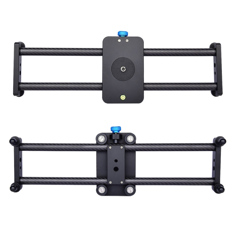 YELANGU L40T 40cm Carbon Fiber Slide Rail Track for SLR Cameras / Video Cameras (Black) - free shipping - PMC TechLife - Order now!