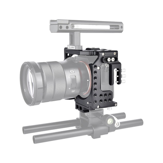 YELANGU CA7 YLG0908A-A01 Video Camera Cage Stabilizer for Sony A7K / A72 / A73 / A7S2 / A7R3 / A7R2 / A7X(Black) - free shipping - PMC Jewellery - Order now!