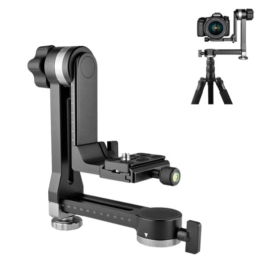 YELANGU A171 YLG0401E-C 360 Degree Rotation Horizontal Cantilever Gimbal Tripod Head for Home DV and SLR Cameras (Black) - Tripod Heads by YELANGU | Online Shopping South Africa | PMC Jewellery | Buy Now Pay Later Mobicred