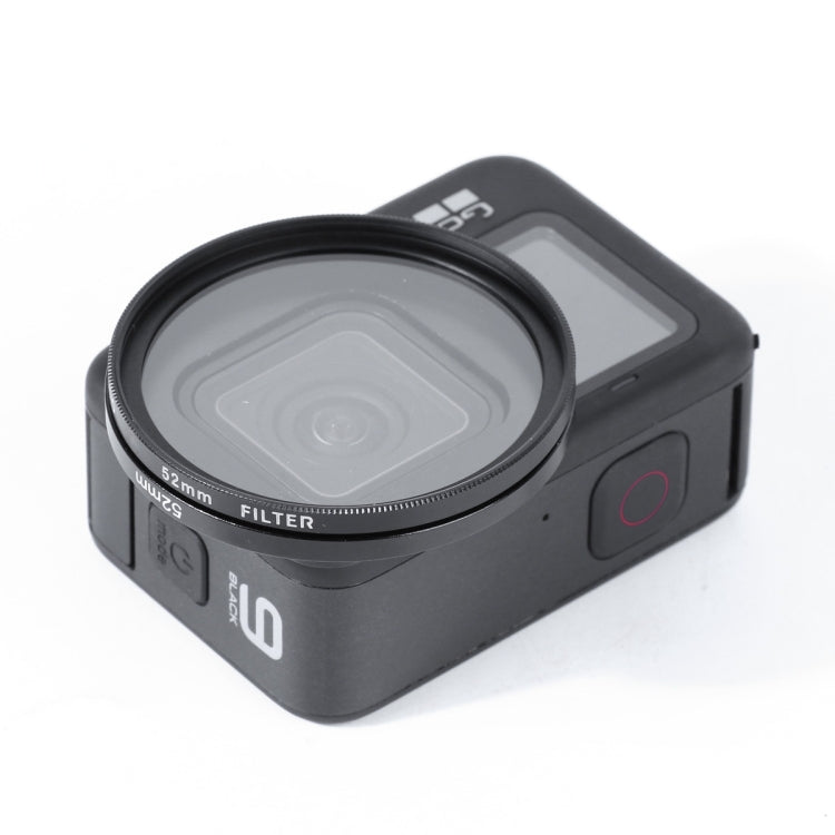 RUIGPRO for GoPro HERO10 Black / HERO9 Black Professional 52mm 52mm 10 in 1 UV+ND2+ND4+ND8+Star 8+ +CPL+Yellow/Red/Purple+10X Close-up Lens Filter with Filter Adapter Ring & Lens Cap - free shipping - PMC TechLife - Order now!