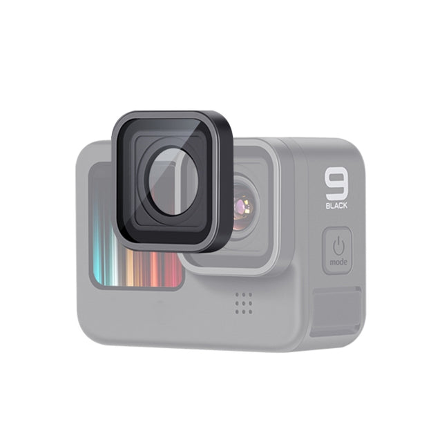 For GoPro HERO10 Black / HERO9 Black UV Protective Lens Filter Repair Part (Black)