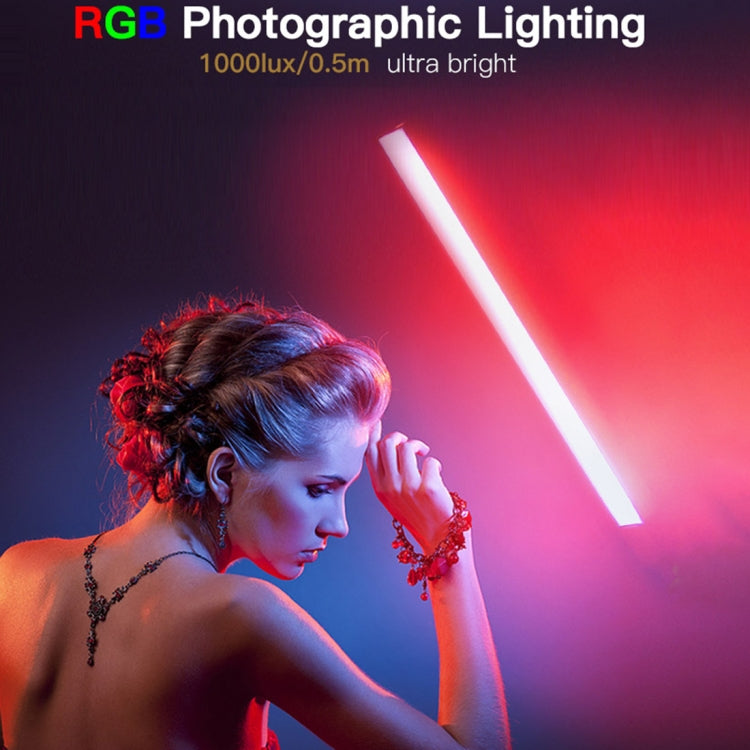 LUXCeO Q508A 8 Color Photo LED Stick Video Light Waterproof Handheld LED Fill Light Flash Lighting Lamp with Remote Control - free shipping - PMC Jewellery - Order now!