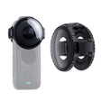 Lens Guard Protective Glass Cover for Insta360 One X2(Black) - Len Accessories by PMC TechLife | Online Shopping South Africa | PMC TechLife