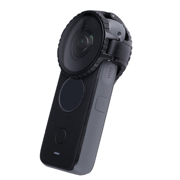 Lens Guard Protective Glass Cover for Insta360 One X2(Black)
