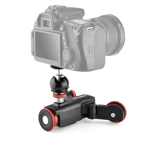 YELANGU L5 Electric Track Slider 3-Wheel Rolling Dolly Car, Load: 3kg(Black) - free shipping - PMC Jewellery - Order now!