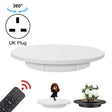42cm Electric Rotating Display Stand Video Shooting Props Turntable, Load: 100kg, Plug-in Power, UK Plug(White) -  by PMC TechLife | Online Shopping South Africa | PMC TechLife