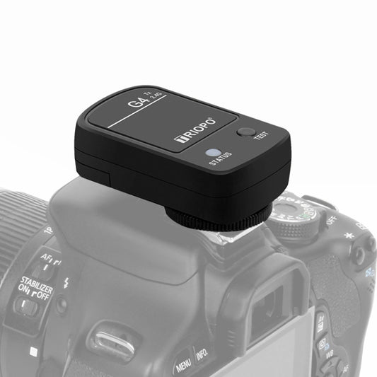 TRIOPO G4 2.4G Wireless Flash Speedlite Trigger with Hot Shoe (Black) - free shipping - PMC Jewellery - Order now!