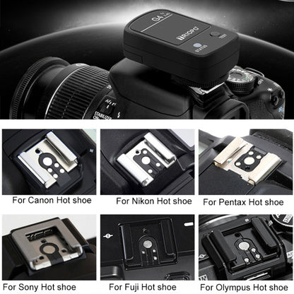 TRIOPO G4 2.4G Wireless Flash Speedlite Trigger with Hot Shoe (Black) - free shipping - PMC Jewellery - Order now!
