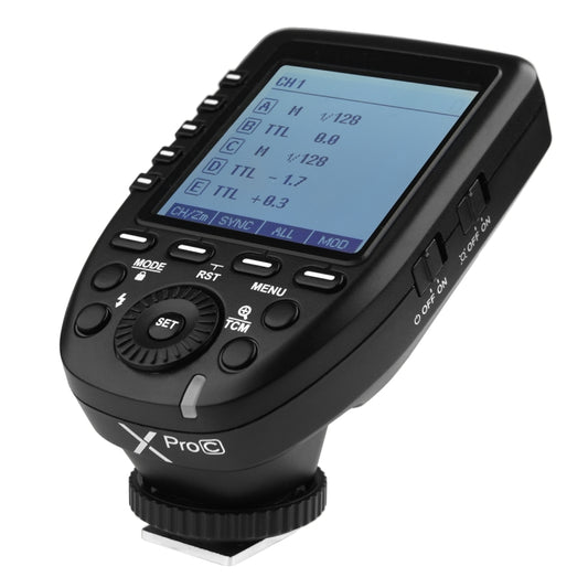Godox Xpro-C TTL Wireless Flash Trigger for Canon (Black) - free shipping - PMC Jewellery - Order now!