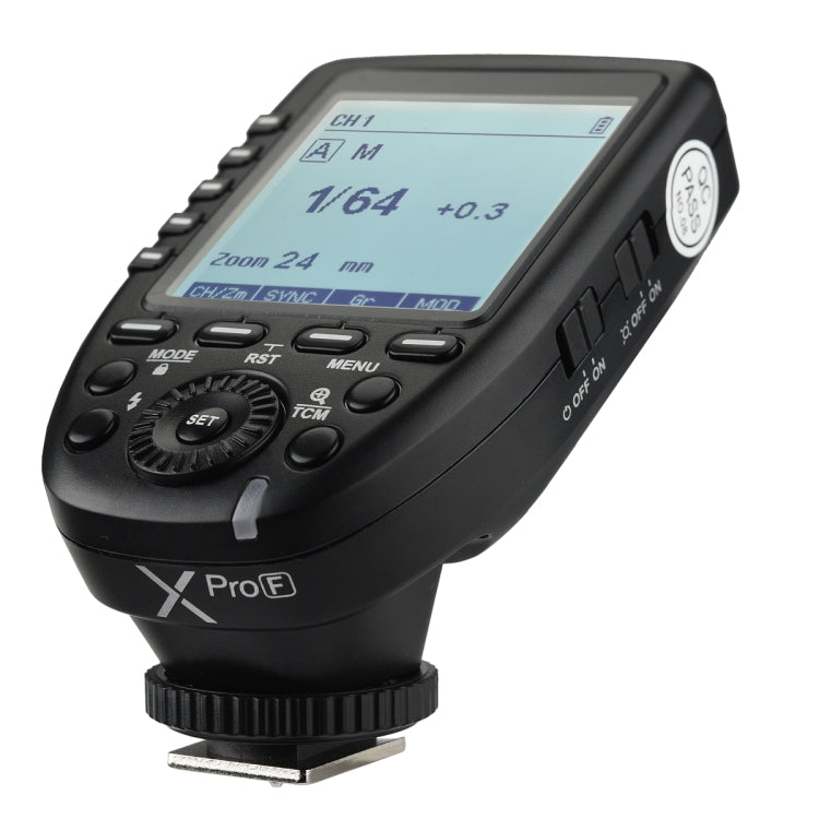 Godox Xpro-F TTL Wireless Flash Trigger for FUJIFILM (Black) - free shipping - PMC Jewellery - Order now!