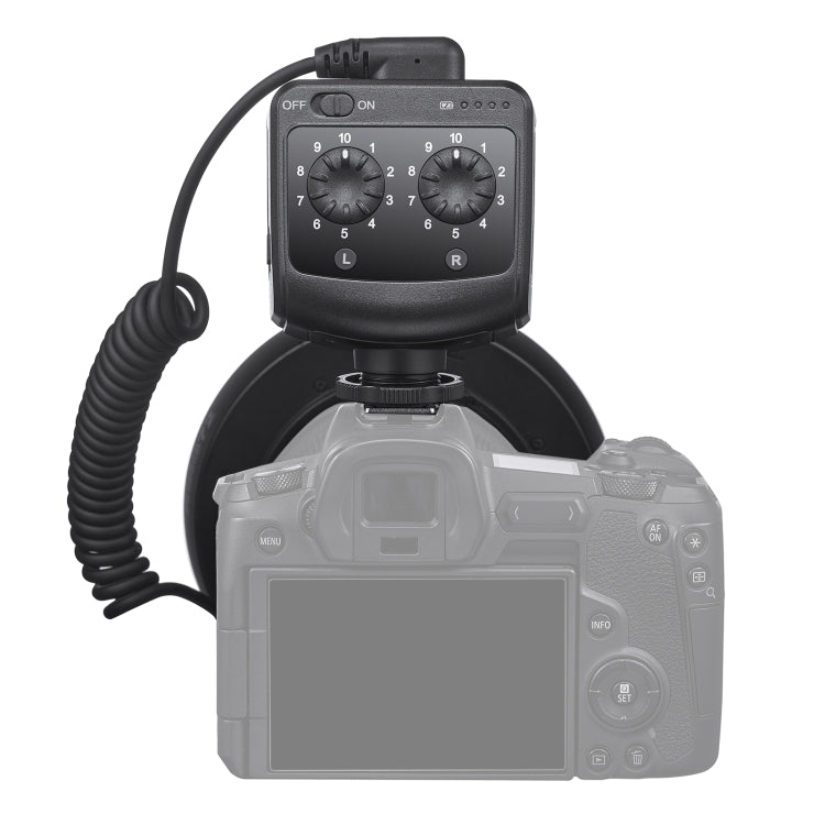 Godox Ring72 Macro Ring 48 LED Flash Light with 8 Different Size Adapter Rings(Black) - free shipping - PMC Jewellery - Order now!