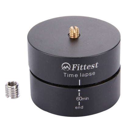 Fittest 360TL 360 Degrees Panning Rotating Panorama Cylindrical PTZ 60min / 45min / 30min / 15min Time Lapse Stabilizer Tripod Adapter with 2kg Bearing for  for GoPro HERO9 Black / HERO8 Black /7 /6 / ...  Other Action Cameras & Micro Single & DSLR Camera - Holder by FITTEST | Online Shopping South Africa | PMC Jewellery | Buy Now Pay Later Mobicred