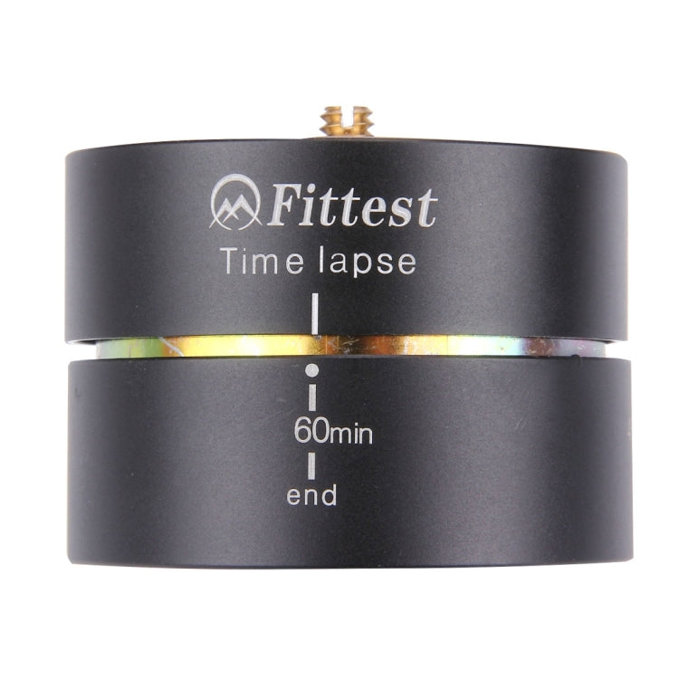 Fittest 360TL 360 Degrees Panning Rotating Panorama Cylindrical PTZ 60min / 45min / 30min / 15min Time Lapse Stabilizer Tripod Adapter with 2kg Bearing for  for GoPro HERO9 Black / HERO8 Black /7 /6 / ...  Other Action Cameras & Micro Single & DSLR Camera - Holder by FITTEST | Online Shopping South Africa | PMC Jewellery | Buy Now Pay Later Mobicred