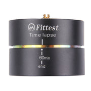 Fittest 360TL 360 Degrees Panning Rotating Panorama Cylindrical PTZ 60min / 45min / 30min / 15min Time Lapse Stabilizer Tripod Adapter with 2kg Bearing for  for GoPro HERO9 Black / HERO8 Black /7 /6 / ...  Other Action Cameras & Micro Single & DSLR Camera