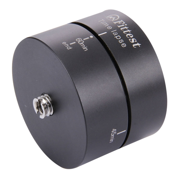 Fittest 360TL 360 Degrees Panning Rotating Panorama Cylindrical PTZ 60min / 45min / 30min / 15min Time Lapse Stabilizer Tripod Adapter with 2kg Bearing for  for GoPro HERO9 Black / HERO8 Black /7 /6 / ...  Other Action Cameras & Micro Single & DSLR Camera - Holder by FITTEST | Online Shopping South Africa | PMC Jewellery | Buy Now Pay Later Mobicred