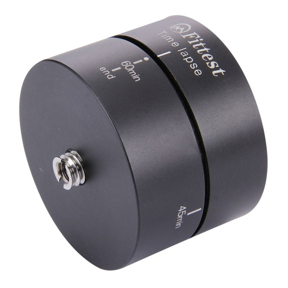 Fittest 360TL 360 Degrees Panning Rotating Panorama Cylindrical PTZ 60min / 45min / 30min / 15min Time Lapse Stabilizer Tripod Adapter with 2kg Bearing for  for GoPro HERO9 Black / HERO8 Black /7 /6 / ...  Other Action Cameras & Micro Single & DSLR Camera