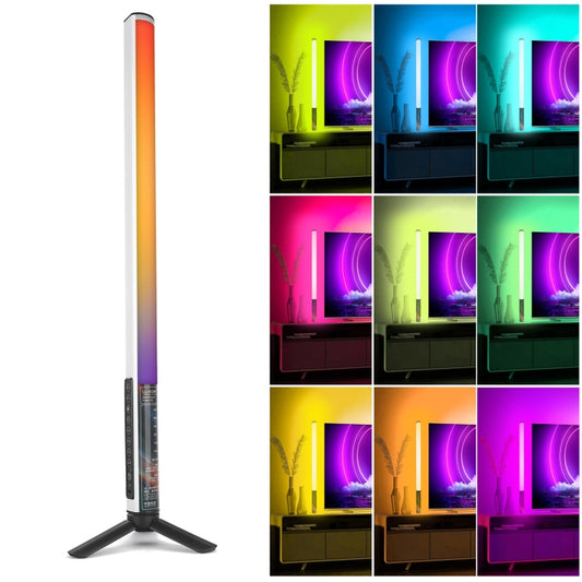 LUXCeO Mood1 50cm RGB Colorful Atmosphere Rhythm LED Stick Handheld Video Photo Fill Light with Tripod - free shipping - PMC Jewellery - Order now!