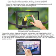 FEELWORLD F5 Pro V4 6 inch Touch Screen DSLR Camera Field Monitor 3D LUT 4K HDMI Input Output Tilt Arm