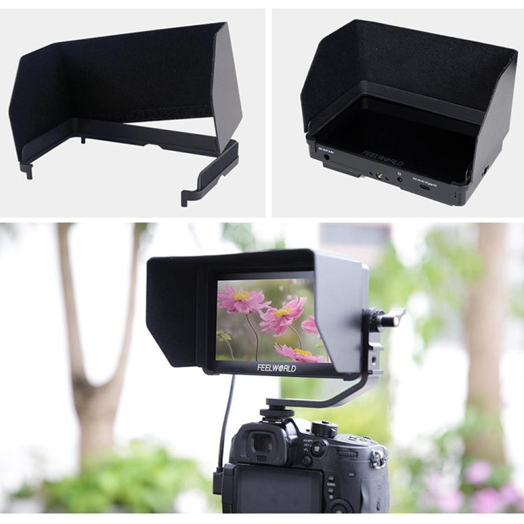 FEELWORLD F5 Pro V4 6 inch Touch Screen DSLR Camera Field Monitor 3D LUT 4K HDMI Input Output Tilt Arm - free shipping - PMC TechLife - Order now!