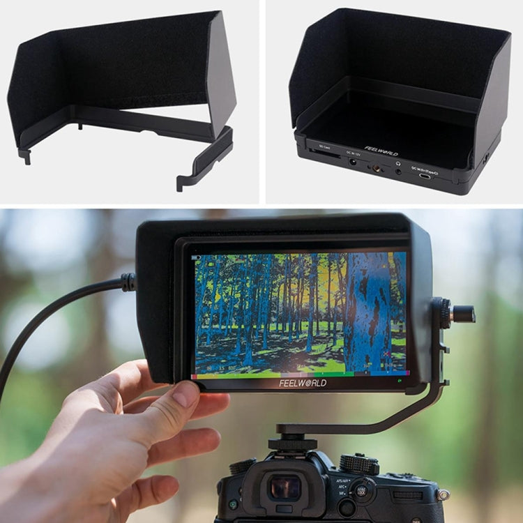 FEELWORLD F6 Plus V2 6 inch 3D LUT Touch Screen DSLR Camera Field Monitor, IPS FHD1920x1080 4K HDMI Input & Output, with Tilt Arm - free shipping - PMC Jewellery - Order now!