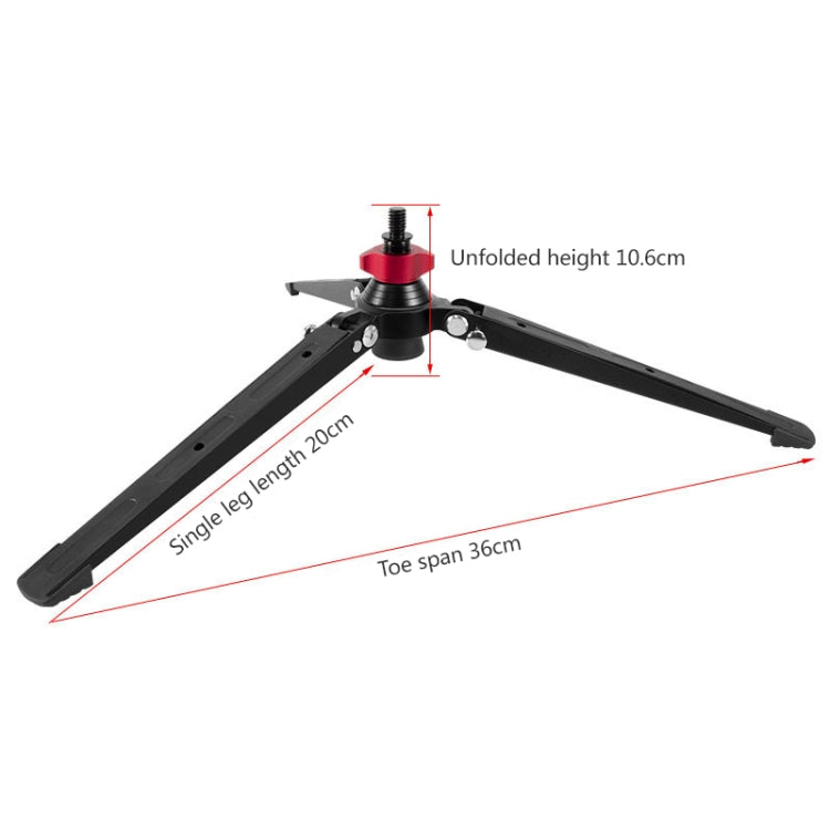 BEXIN ST-3 Three Feet Monopod Stand Base Mini Desktop Tripod - Monopods by BEXIN | Online Shopping South Africa | PMC TechLife
