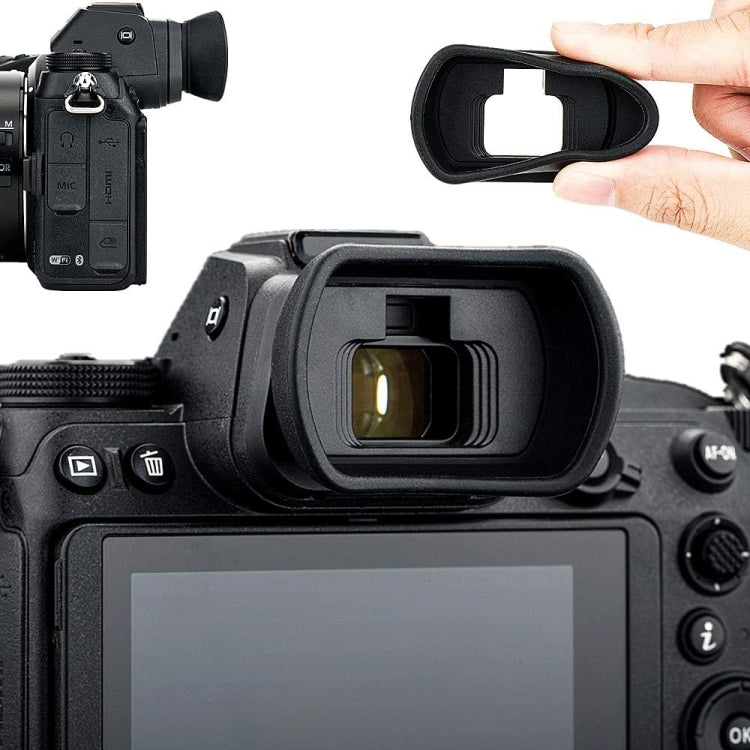 DK-29 Eyepiece Eyecup for Nikon Z7 / Z7 II / Z6 / Z6 II /Z5 (Black) - Eyecups by PMC TechLife | Online Shopping South Africa | PMC TechLife