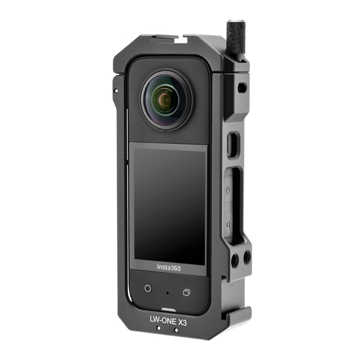 For Insta360 X3 YELANGU LW-ONE X3 Metal Cage Extended Frame Case - Mount & Holder by YELANGU | Online Shopping South Africa | PMC Jewellery | Buy Now Pay Later Mobicred