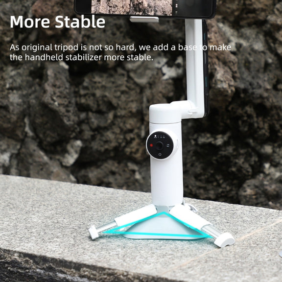 For Insta360 Flow Sunnylife Plastic Gimbal Tripod Base Stand (Grey)