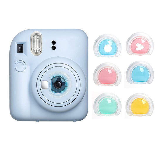 For Fujifilm Instax mini 12 6-in-1 Jelly Six Colors Camera Filter - free shipping - PMC Jewellery - Order now!