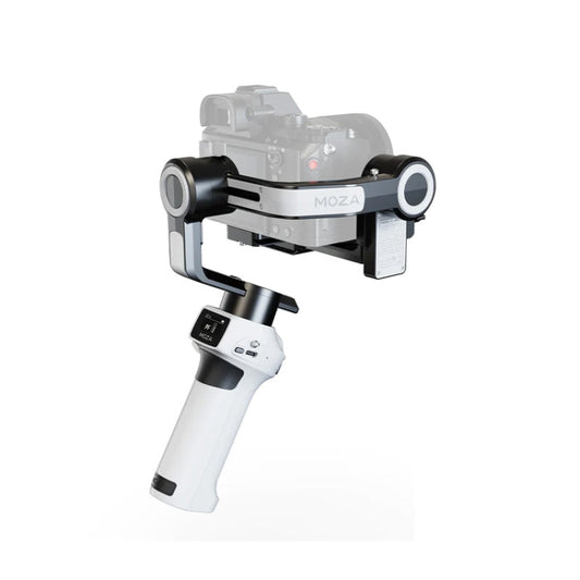 MOZA AirCross S 3 Axis Foldable Handheld Gimbal Stabilizer for DSLR Cameras and Smart Phone (White) - free shipping - PMC Jewellery - Order now!