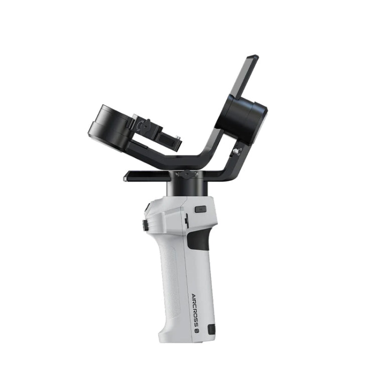 MOZA AirCross S 3 Axis Foldable Handheld Gimbal Stabilizer for DSLR Cameras and Smart Phone (White) - free shipping - PMC Jewellery - Order now!