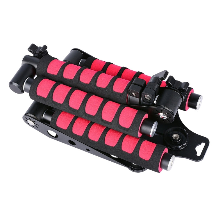 YELANGU D6-2 Rig I Multifunctional Handles Camera Shoulder Mount for DSLR Camera / Video Camera(Red) - Shoulder Mount by YELANGU | Online Shopping South Africa | PMC TechLife | Buy Now Pay Later Mobicred