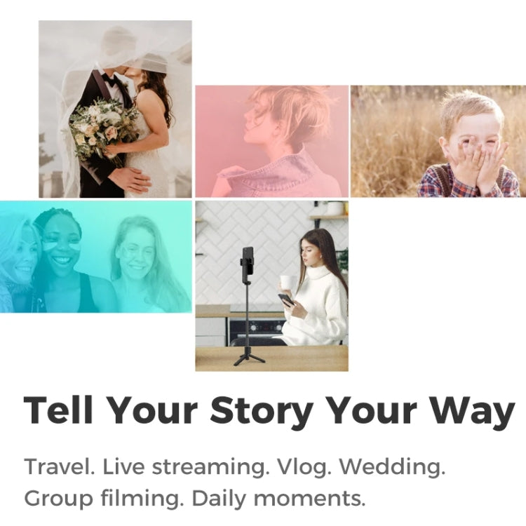 MOZA NANO SE Foldable Selfie Stick Handheld Gimbal Stabilizer for Smart Phone(Green) - free shipping - PMC TechLife - Order now!