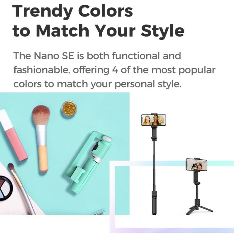 MOZA NANO SE Foldable Selfie Stick Handheld Gimbal Stabilizer for Smart Phone(Green) - free shipping - PMC TechLife - Order now!