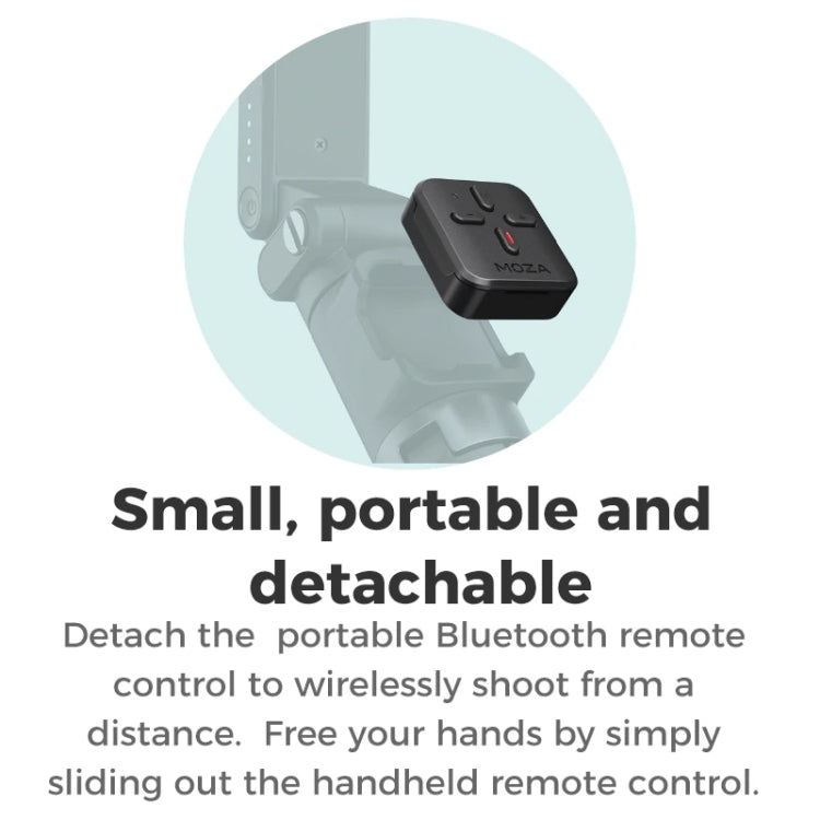 MOZA NANO SE Foldable Selfie Stick Handheld Gimbal Stabilizer for Smart Phone(Green) - free shipping - PMC TechLife - Order now!