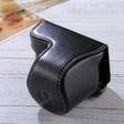 Full Body Camera PU Leather Case Bag with Strap for Sony A5100 / A5000 / NEX-3N (16-50mm / 40.5mm Lens)(Black) - Leather Bag by PMC TechLife | Online Shopping South Africa | PMC TechLife