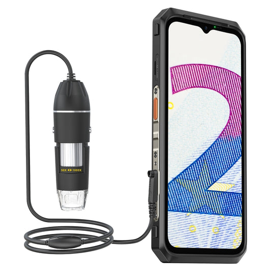 Ulefone uSmart C01 Wired Digital Microscope for Ulefone Armor 18 Series / 9 / 9E & Power Armor 16 Series / 13 / Armor Pad(Black) - free shipping - PMC Jewellery - Order now!