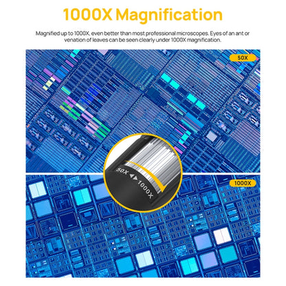 Ulefone uSmart C01 Wired Digital Microscope for Ulefone Armor 18 Series / 9 / 9E & Power Armor 16 Series / 13 / Armor Pad(Black) - free shipping - PMC Jewellery - Order now!