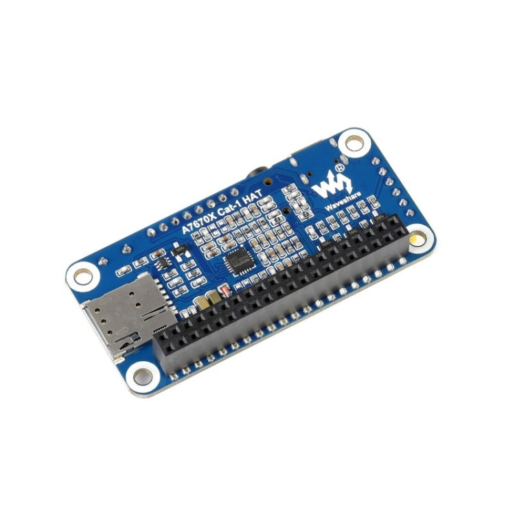 Waveshare Multi Band 2G GSM / GPRS LBS A7670E LTE Cat-1 HAT for Raspberry Pi, for Europe, Southeast Asia, West Asia, Africa, China, South Kor - free shipping - PMC TechLife - Order now!