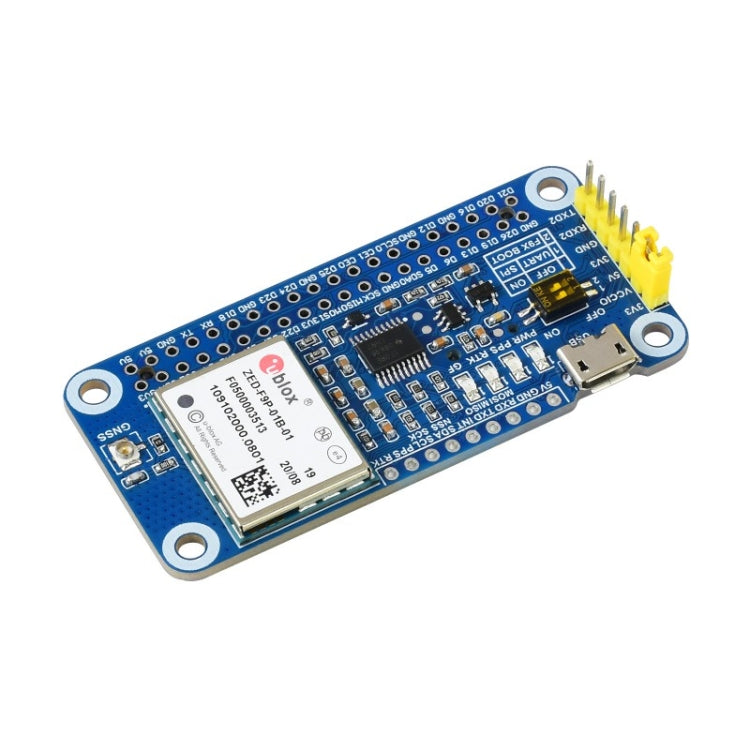 Waveshare ZED-F9P GPS-RTK HAT Centimeter Level Accuracy Multi-Band RTK Differential GPS Module for Raspberry Pi - free shipping - PMC Jewellery - Order now!