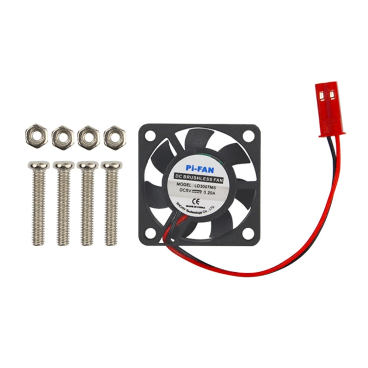 9 Layers Acrylic Box Shell Case with Cooling Fan for Raspberry pi 3(Black) - free shipping - PMC TechLife - Order now!