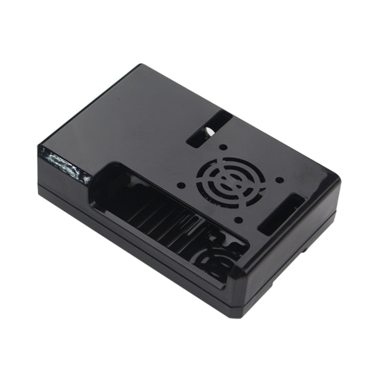 ABS Protective Shell Case with Cooling Fan Hole for Raspberry pi 3 (Black) - Raspberry Pi Accessories by PMC TechLife | Online Shopping South Africa | PMC TechLife | Buy Now Pay Later Mobicred